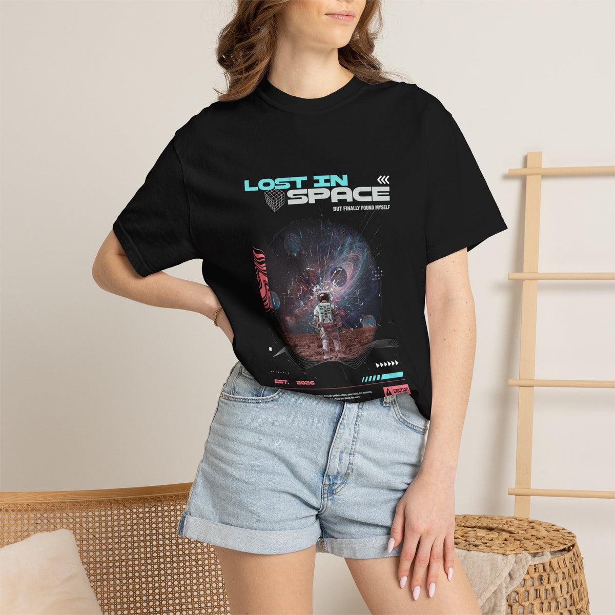 Lost in Space T-Shirt – Retro Sci‑Fi Graphic Tee