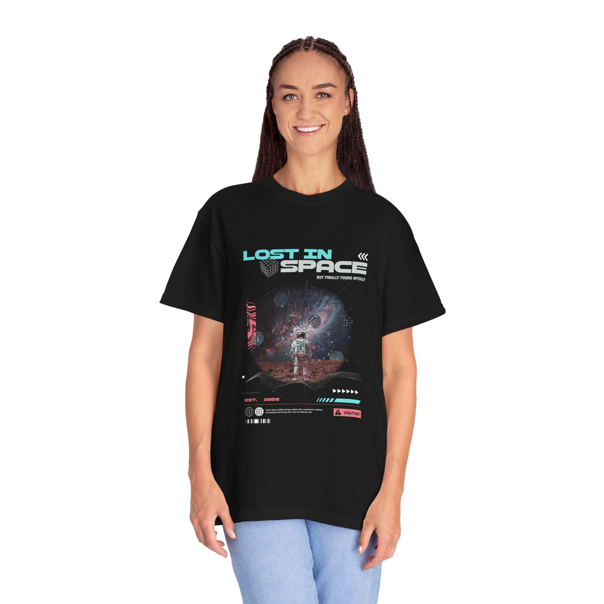 Lost in Space T-Shirt – Retro Sci‑Fi Graphic Tee