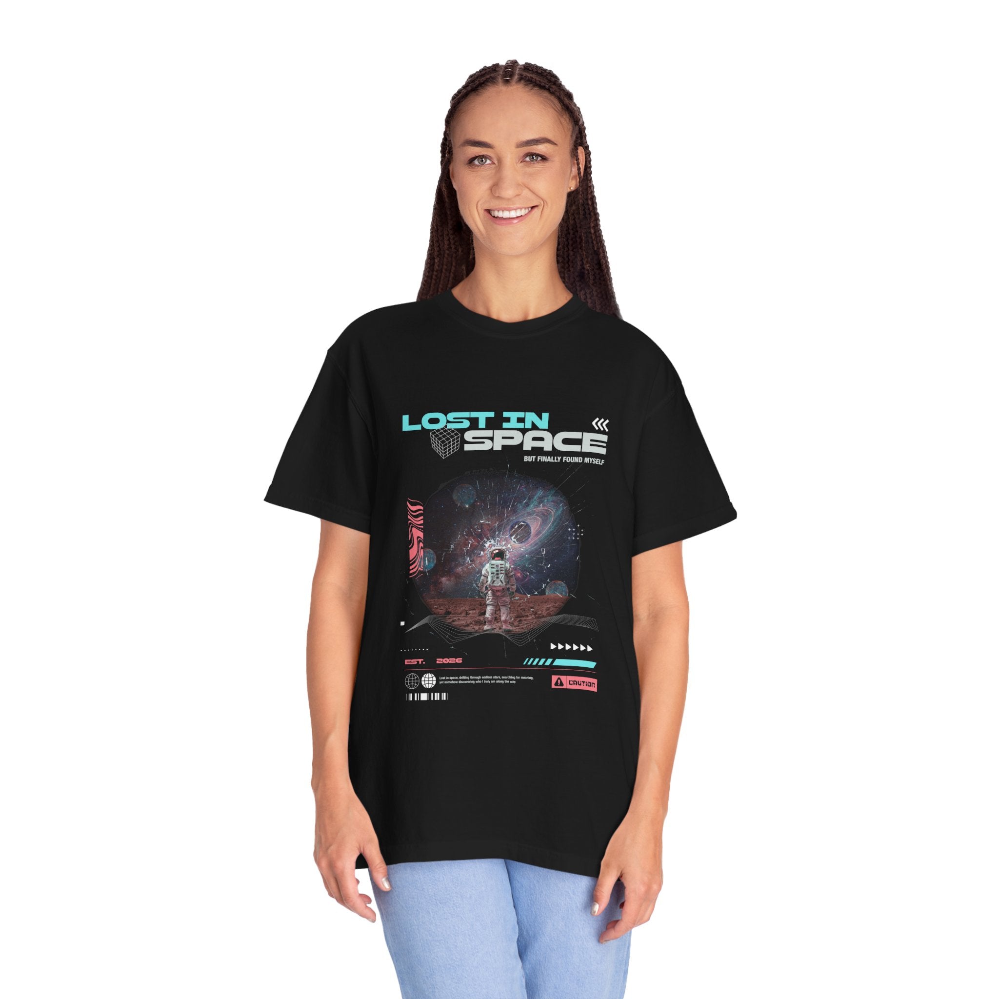 Lost in Space T-Shirt – Retro Sci‑Fi Graphic Tee